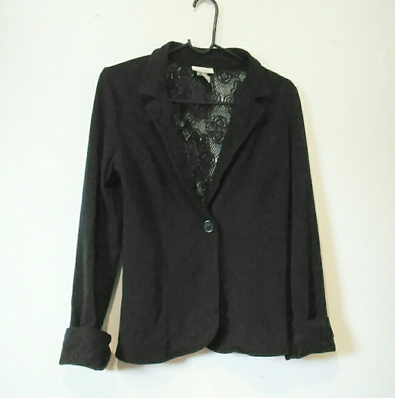 Tru Self Jackets & Blazers - Tru Self Lace Blazer!!